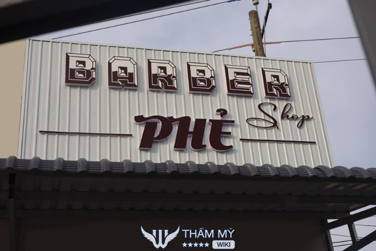 Tiệm cắt tóc nam đẹp ở Kiên Giang PHẺ Barber Shop