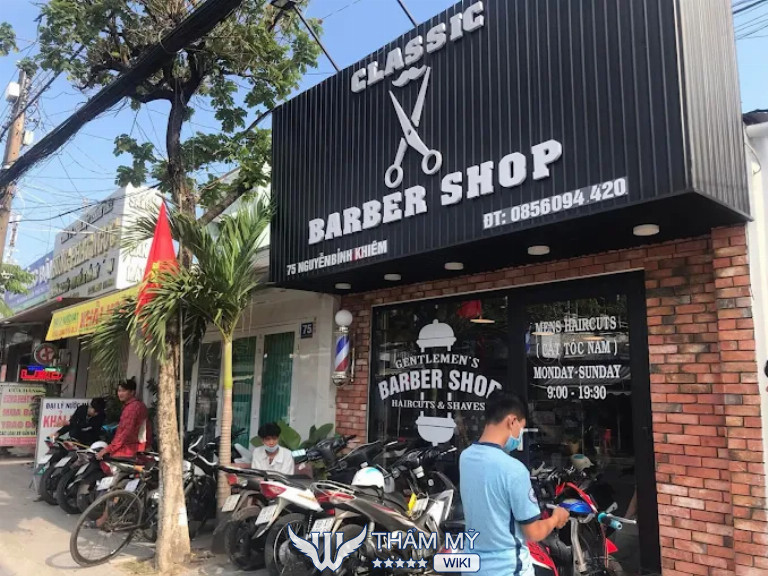 Tiệm cắt tóc nam đẹp giá rẻ ở Kiên Giang Classic Barber Shop