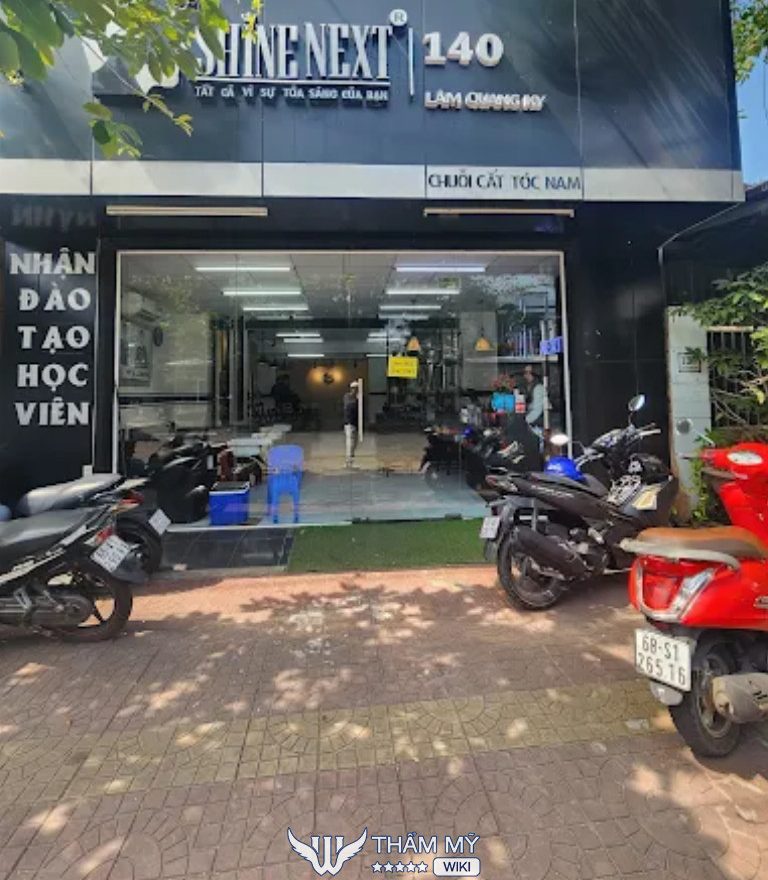 Tiệm cắt tóc nam đẹp ở Kiên Giang SHINE NEXT
