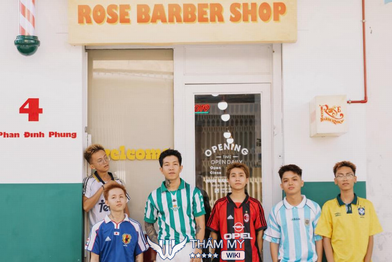 Tiệm cắt tóc nam đẹp tại Kiên Giang ROSE Barber Shop