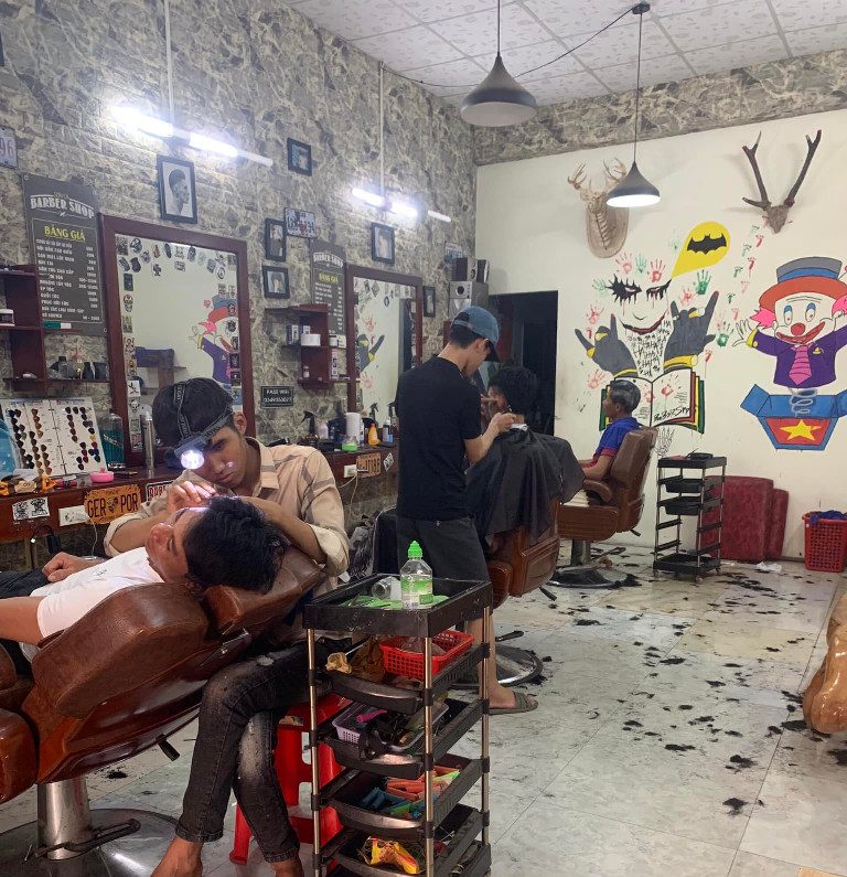 Tiệm cắt tóc nam đẹp ở Kon Tum Đức Ca Barber Shop