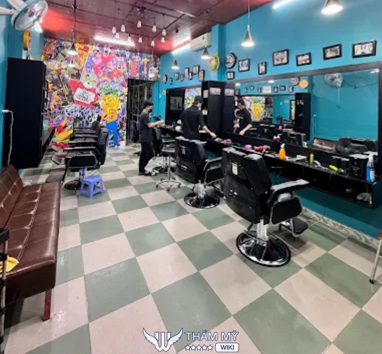 Tiệm cắt tóc nam đẹp ở Kon Tum Duy Barber Shop
