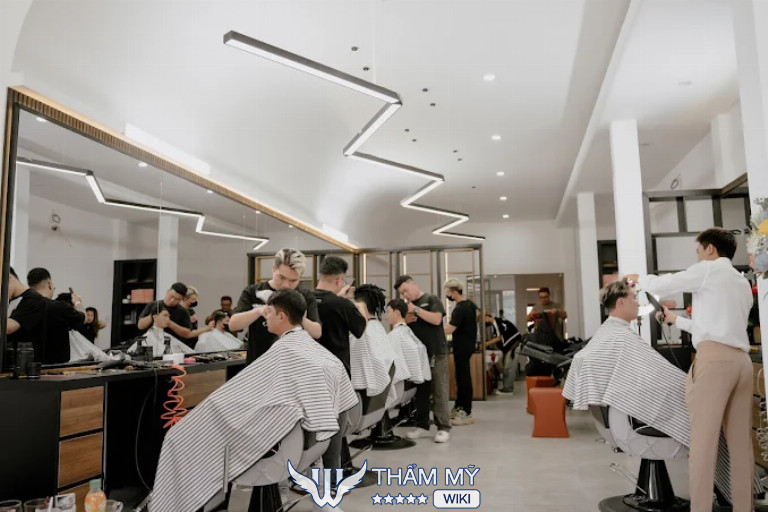 Tiệm cắt tóc nam đẹp ở Kon Tum Southing Barber Shop