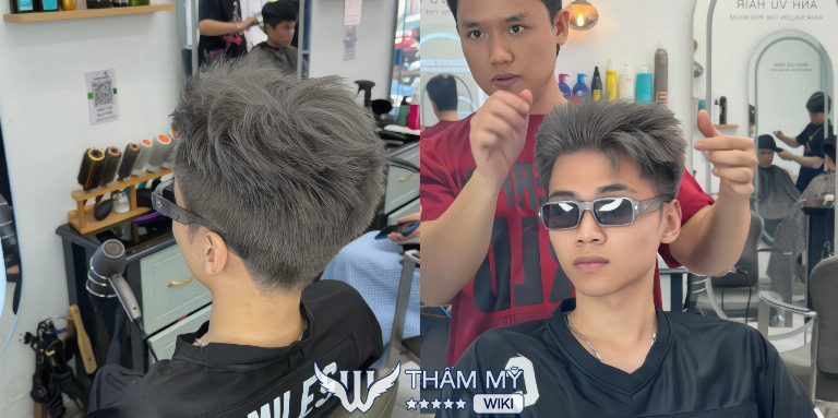 Tiệm cắt tóc nam đẹp ở Kon Tum Anh Vũ Hair Salon