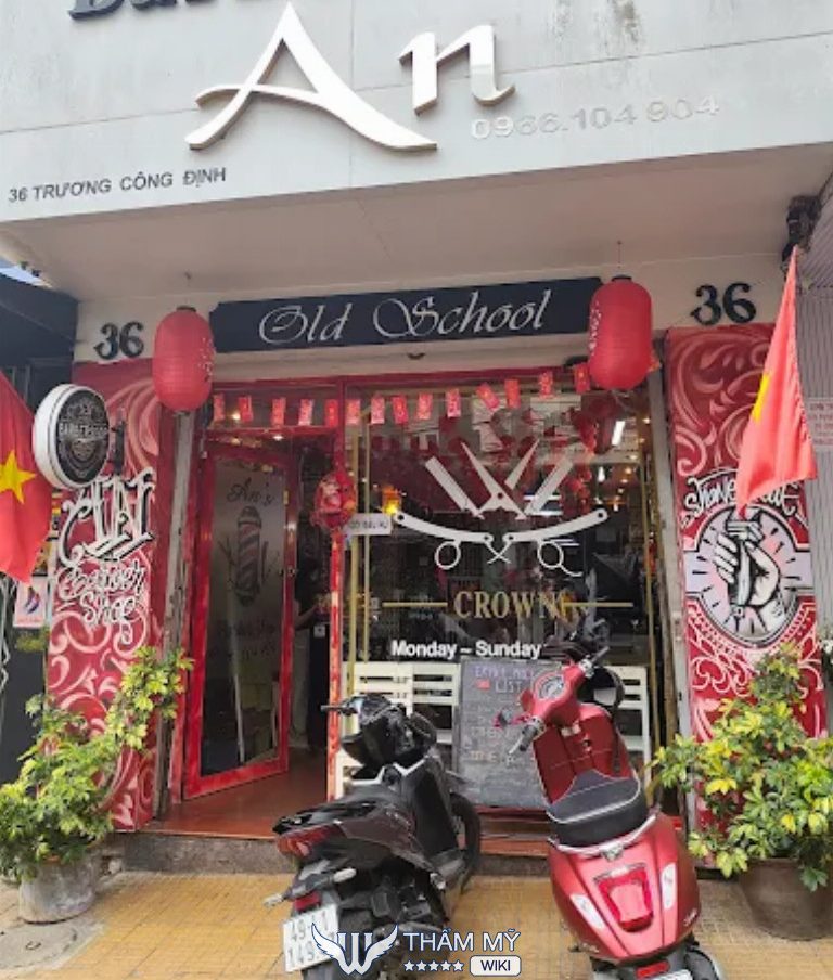 Tiệm cắt tóc nam đẹp ở Lâm Đồng An Barber Shop