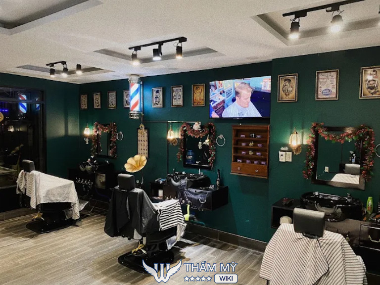 Tiệm cắt tóc nam đẹp ở Lâm Đồng Tom Barber