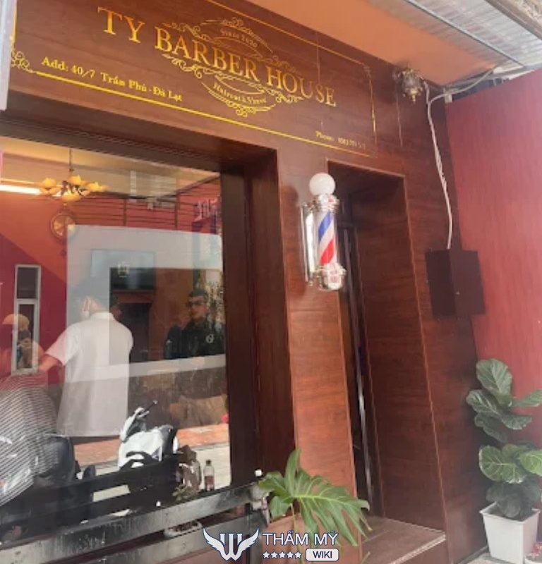 Tiệm cắt tóc nam đẹp ở Lâm Đồng Ty Barber House