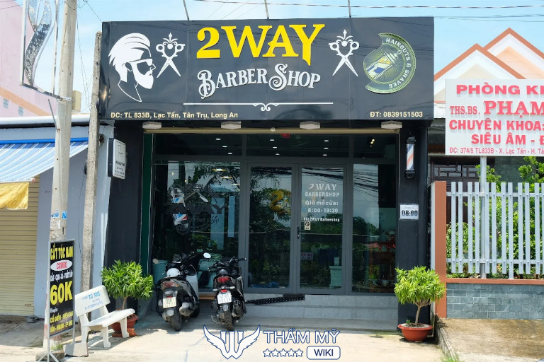 Tiệm cắt tóc nam đẹp ở Long An 2WAY Barbershop