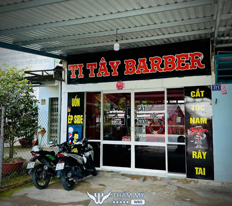 Tiệm cắt tóc nam đẹp ở Long An Ti Tây Barbershop