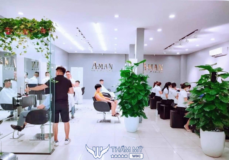 tiệm cắt tóc nam đẹp ở Phú Thọ A Man Hair Salon