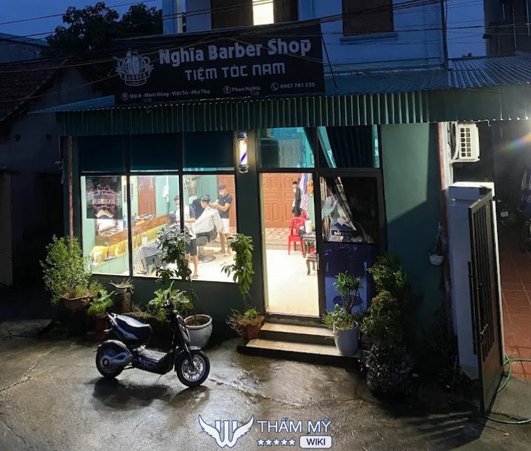tiệm cắt tóc nam đẹp ở Phú Thọ Nghĩa Barber Shop