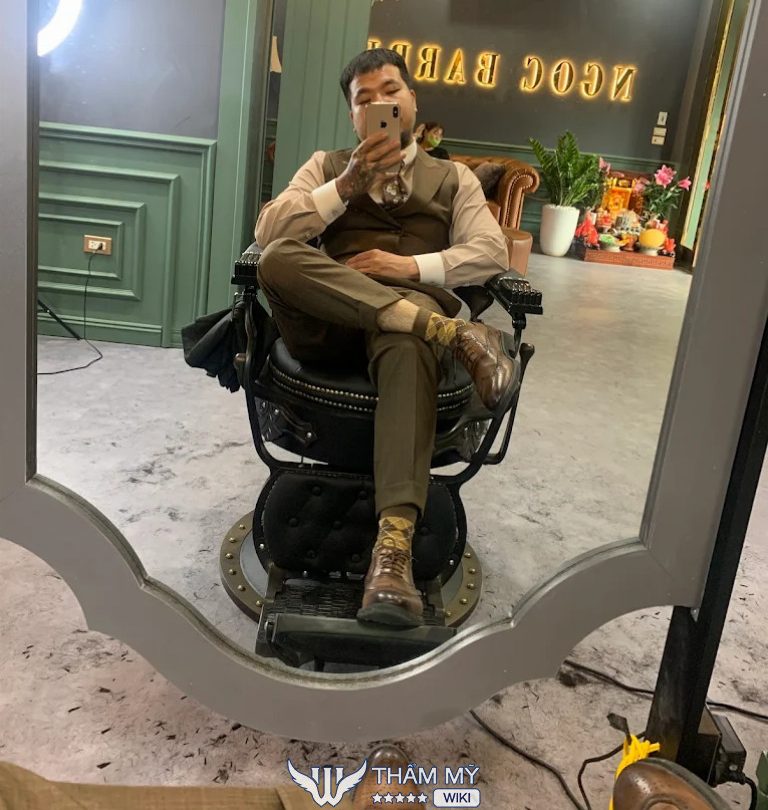tiệm cắt tóc nam đẹp ở Phú Thọ Ngọc Barber Shop