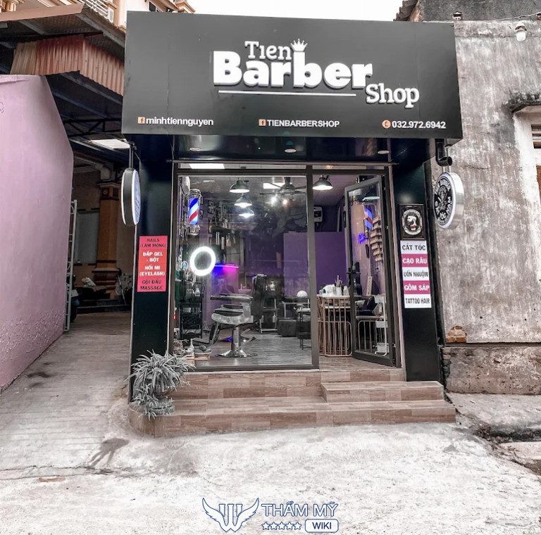 tiệm cắt tóc nam đẹp ở Phú Thọ Tiên Barber Shop