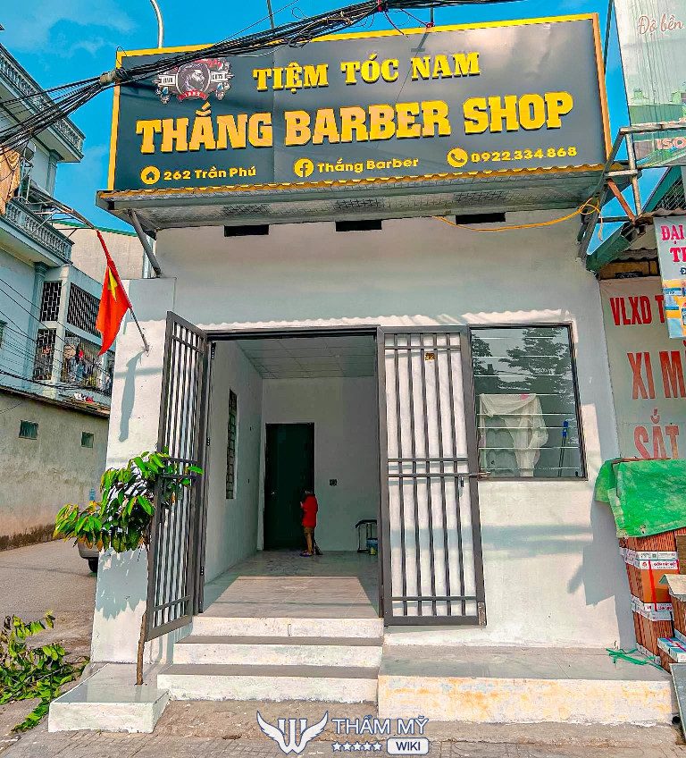 tiệm cắt tóc nam đẹp ở Phú Thọ Thắng Barber