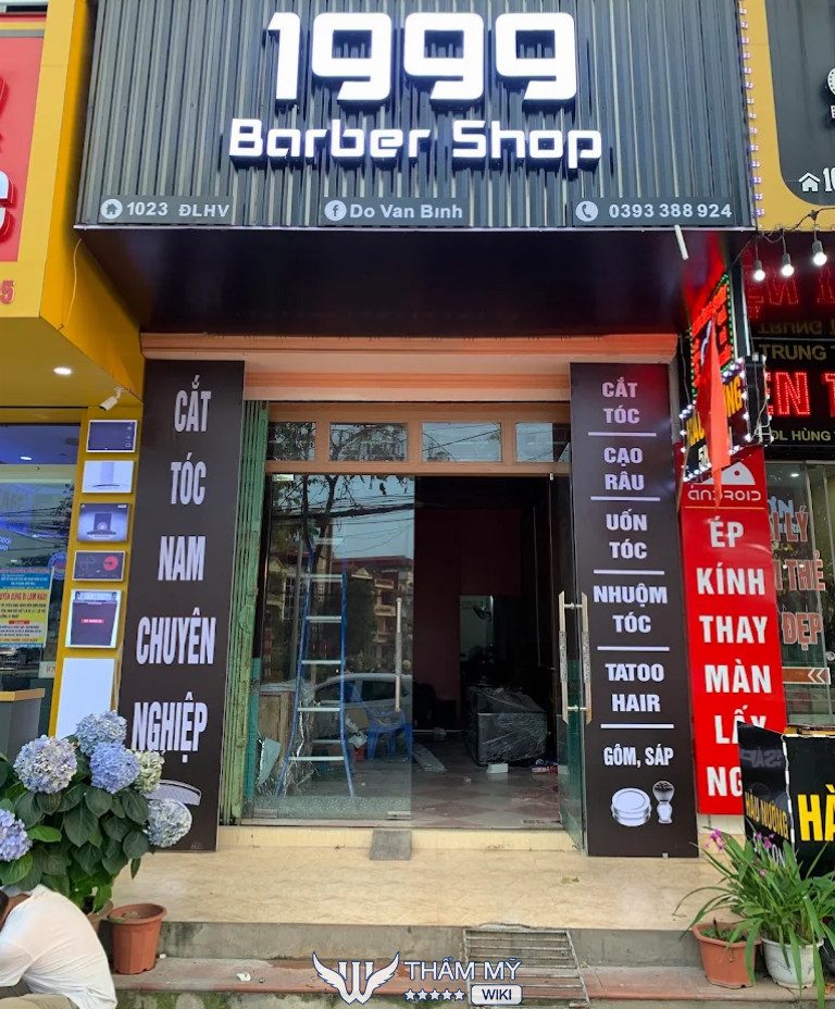 tiệm cắt tóc nam đẹp ở Phú Thọ 1999 Barber Shop