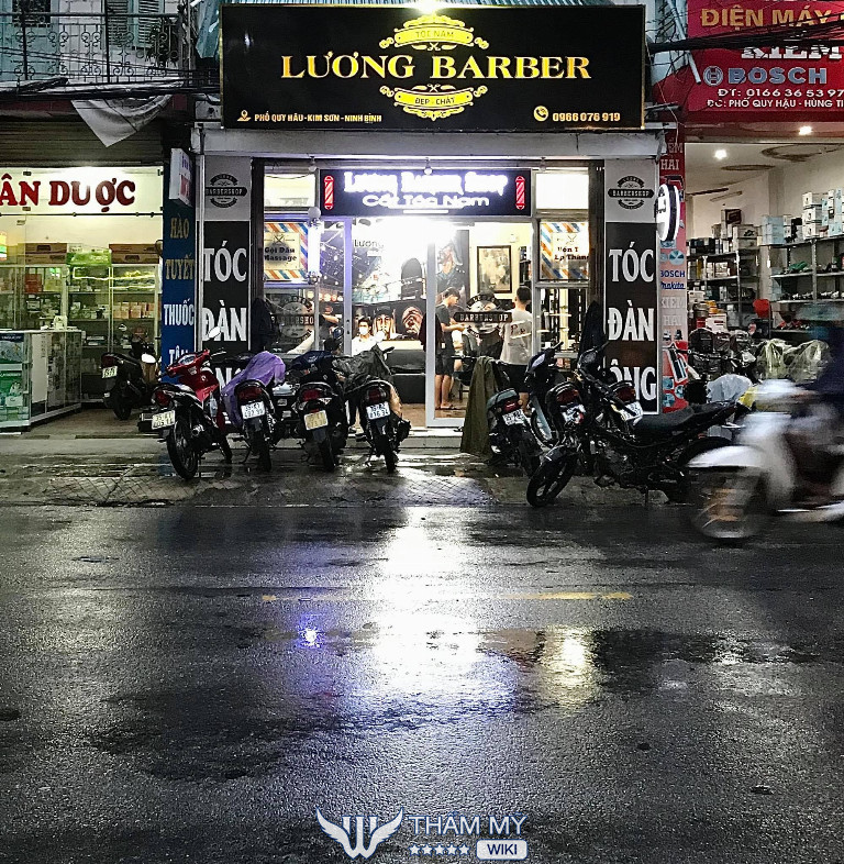 Tiệm cắt tóc nam đẹp ở Ninh Bình Lương Barbershop