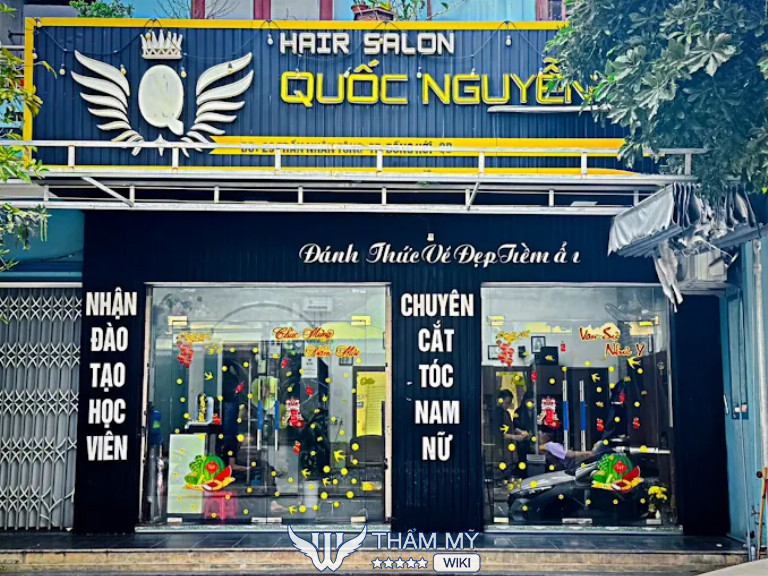Tiệm cắt tóc nam đẹp giá rẻ tại Quảng Bình Hair Salon Quốc Nguyễn