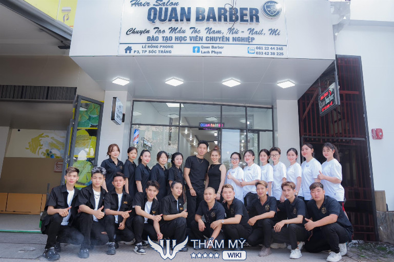 Tiệm cắt tóc nam đẹp ở Sóc Trăng Quan Barber