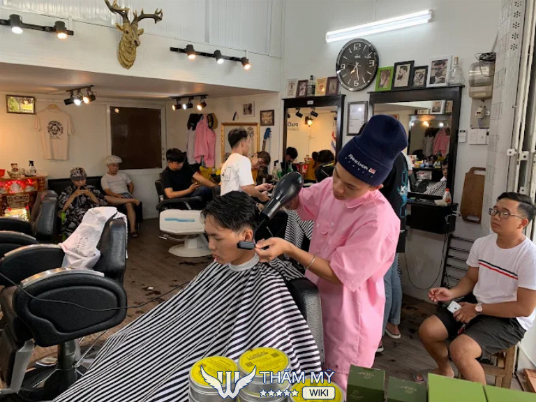 Tiệm cắt tóc nam ở Sóc Trăng  PHŌC Barber Shop
