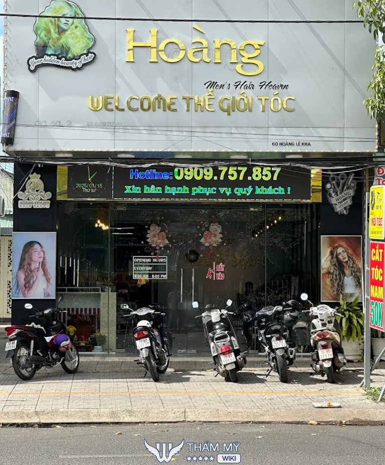 Salon cắt tóc đẹp ở Tây Ninh Hoàng Hair Stylist