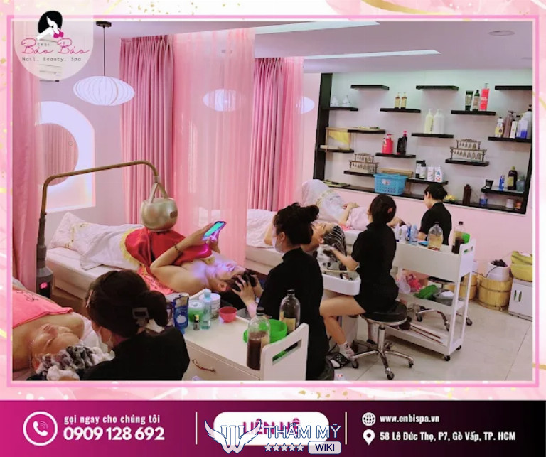 Enbi Bảo Bảo Nail & Spa gội đầu dưỡng sinh Phường Hạnh Thông