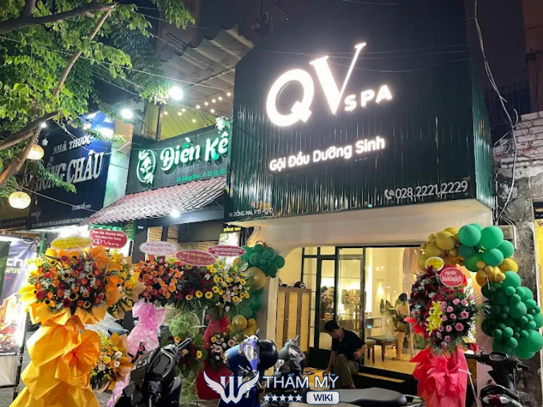 QV Spa  tiệm gội đầu dưỡng sinh ở Phường Hòa Hưng
