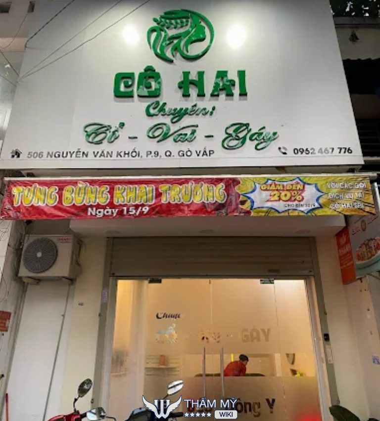 Cô Hai Spa gội đầu dưỡng sinh ở Phường Thông Tây Hội 