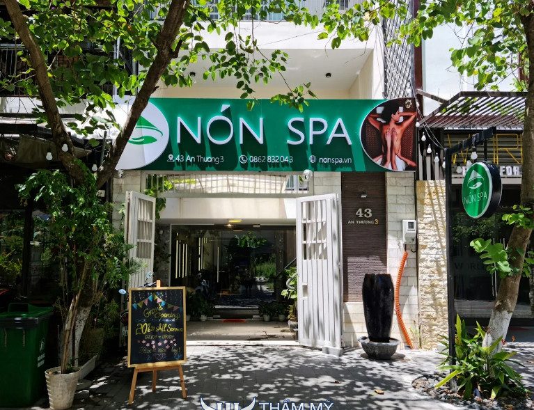 Nón Spa ở Ngũ Hành Sơn