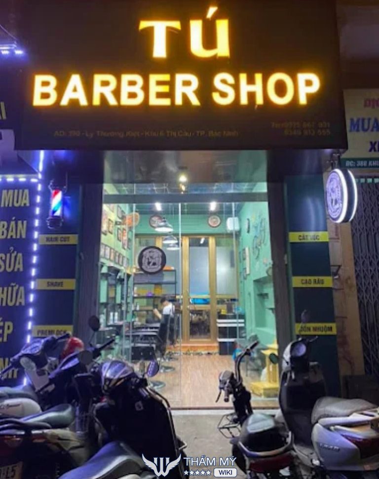 Tiệm cắt tóc nam đẹp ở Bắc Ninh Tú Barbershop