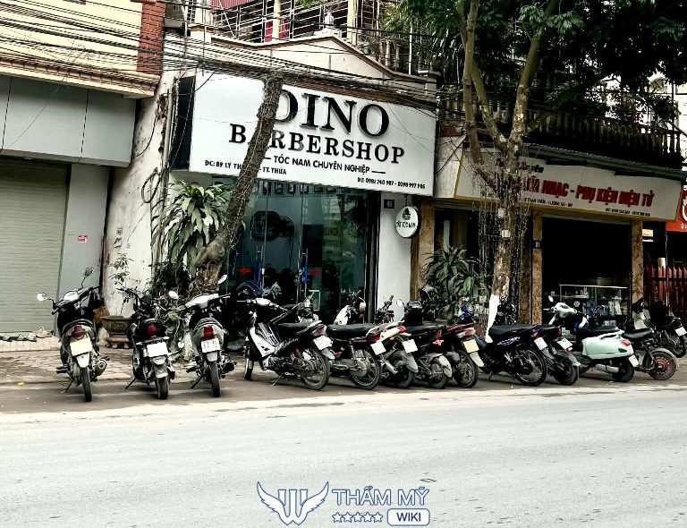 Tiệm cắt tóc nam đẹp ở Bắc Ninh DINO BarberShop Lương Tài