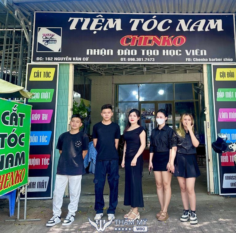 Tiệm cắt tóc nam đẹp ở Ninh Thuận Chenko Barber Shop