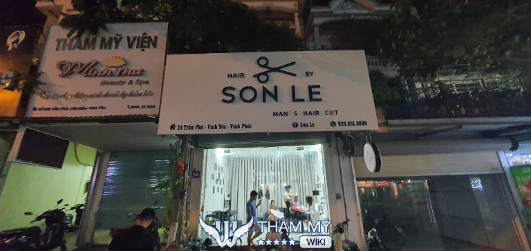  Tiệm cắt tóc nam đẹp Vĩnh Phúc Sơn Lè