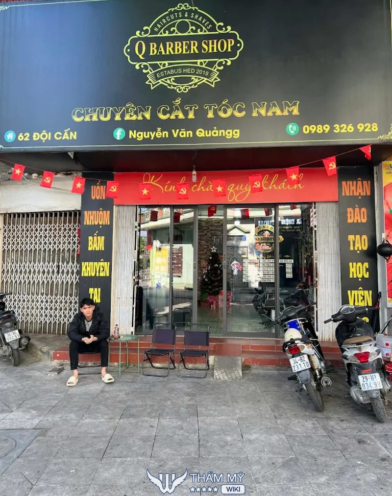  Tiệm cắt tóc nam đẹp ở Vĩnh Phúc Q BarBer Shop