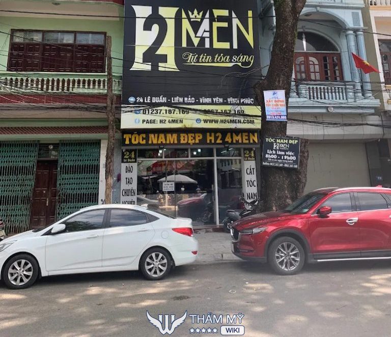  Tiệm cắt tóc nam đẹp ở Vĩnh Phúc H2 4MEN