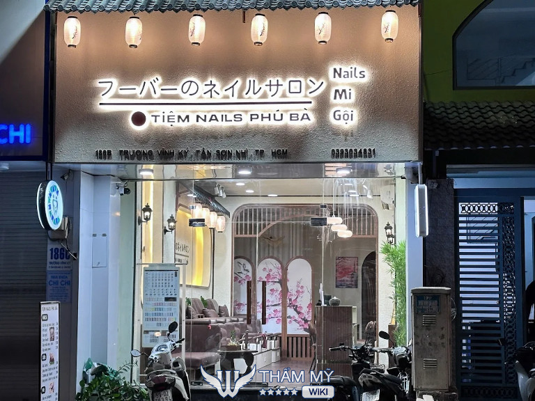 Tiệm nail đẹp ở Phường Tân Sơn Nhì Phú Bà