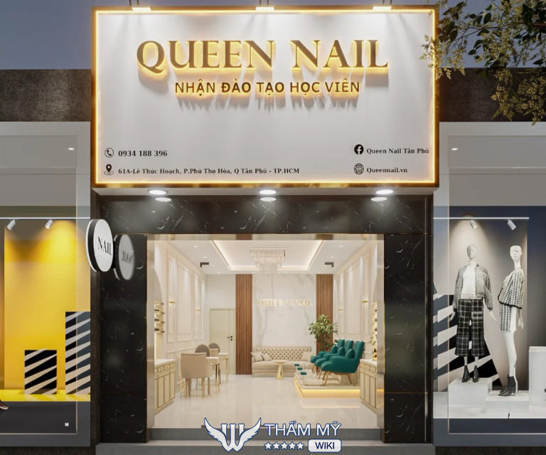 Queen Nail  là Tiệm làm nail ở Phường Phú Thọ Hòa